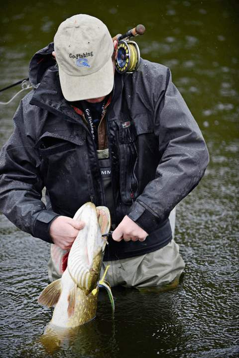 Popperfiskeri med Claus Eriksen efter Gedder