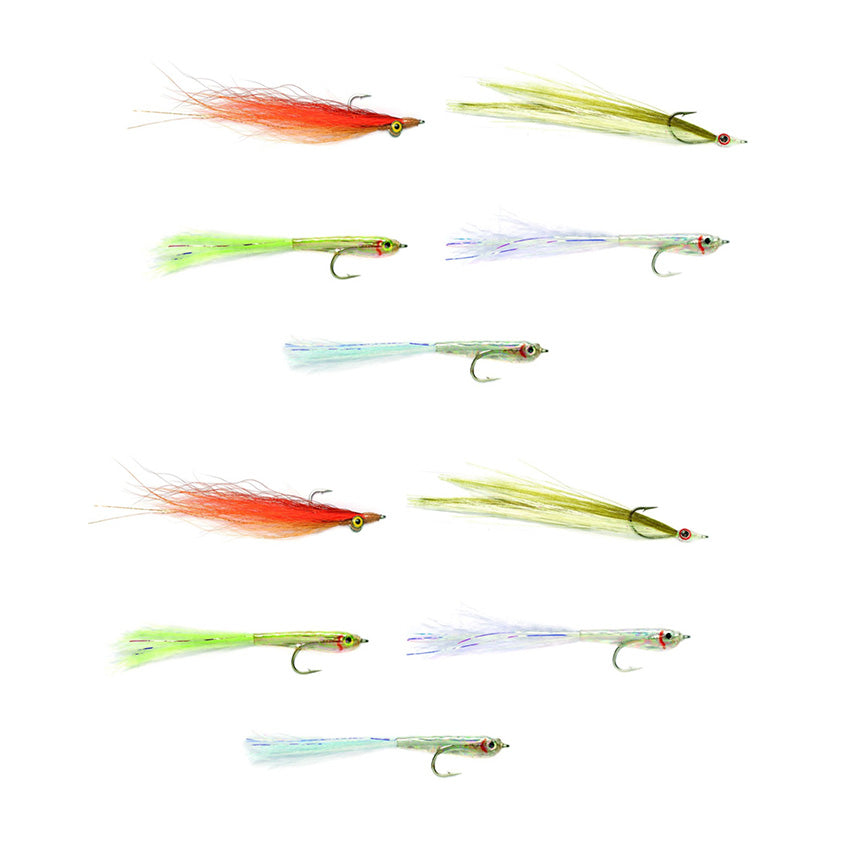 Baitfish Flue Kit Til Havørred & Stripers