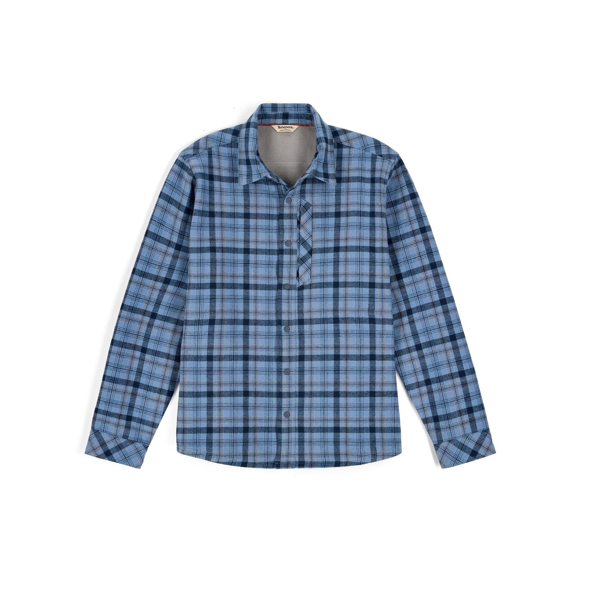 Coldweather Shacket Schooner Plaid - Albacore
