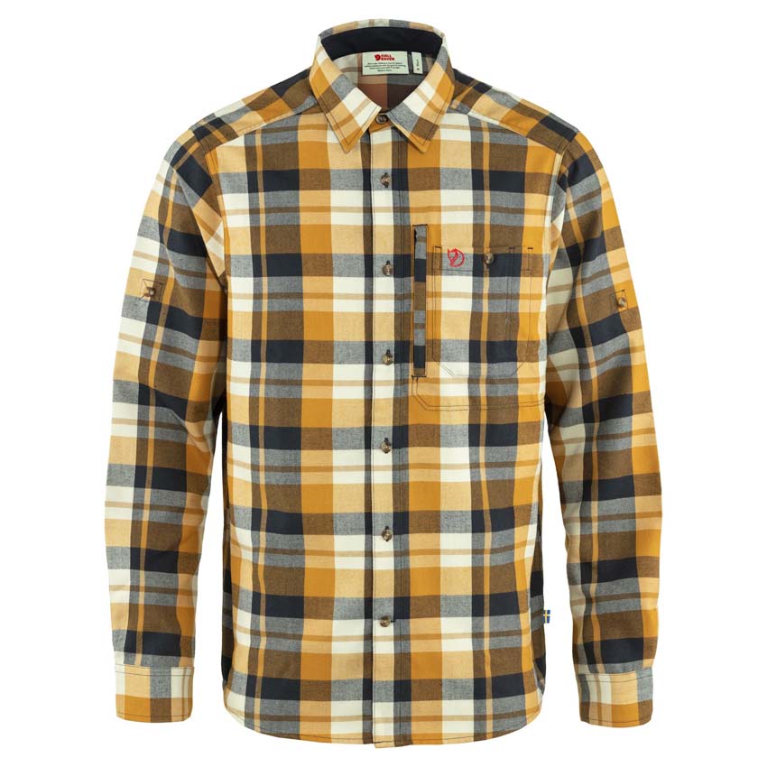 Fjällglim Skjorte - Buckwheat/navy