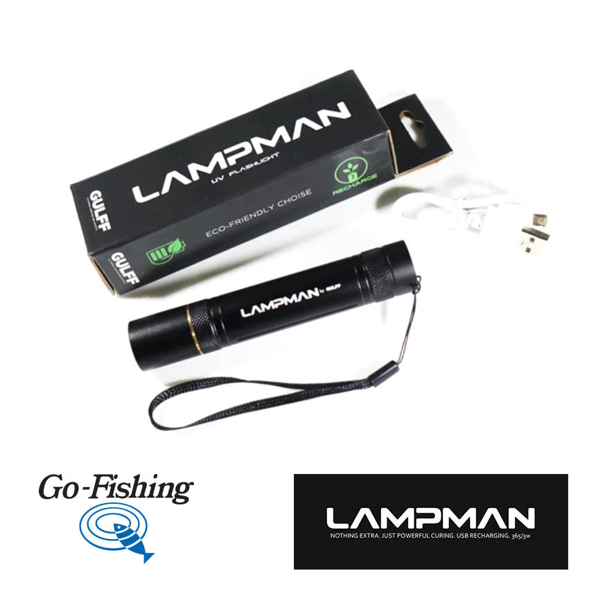 Lampman 3w/365 Uv-flashlight