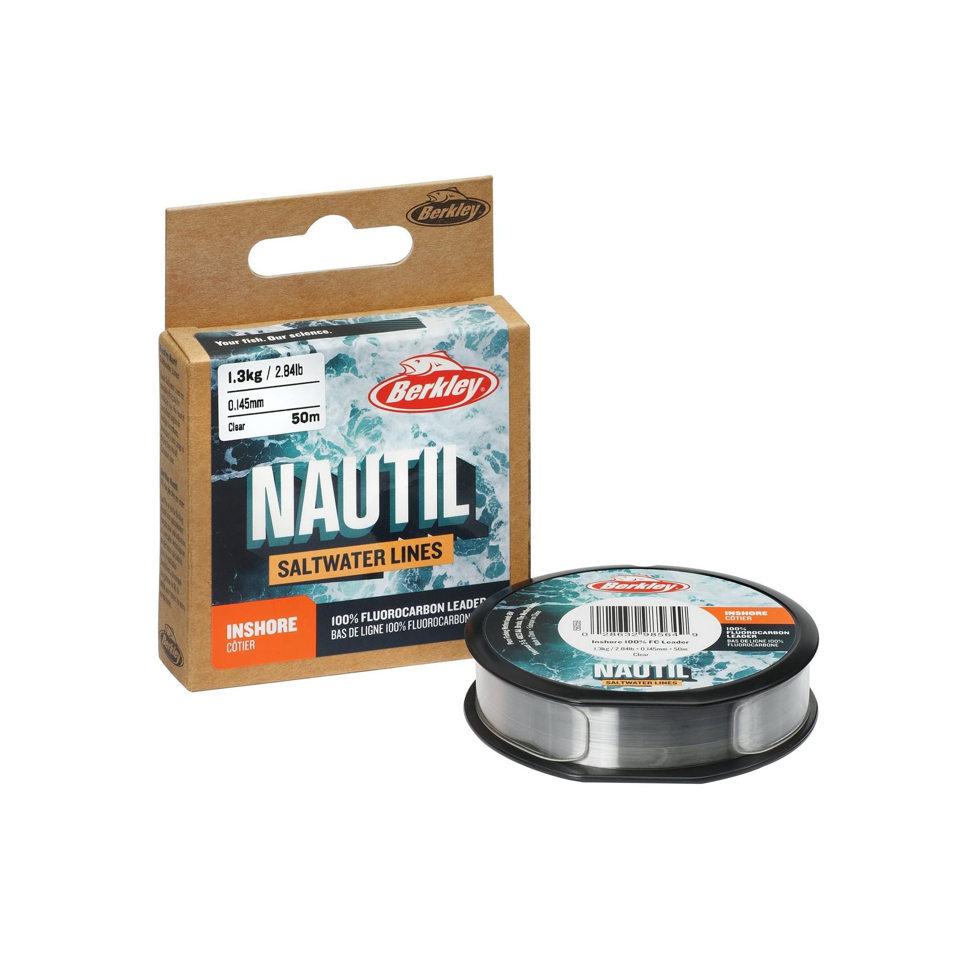 Nautil Fluorocarbon Forfangsmateriale 50m