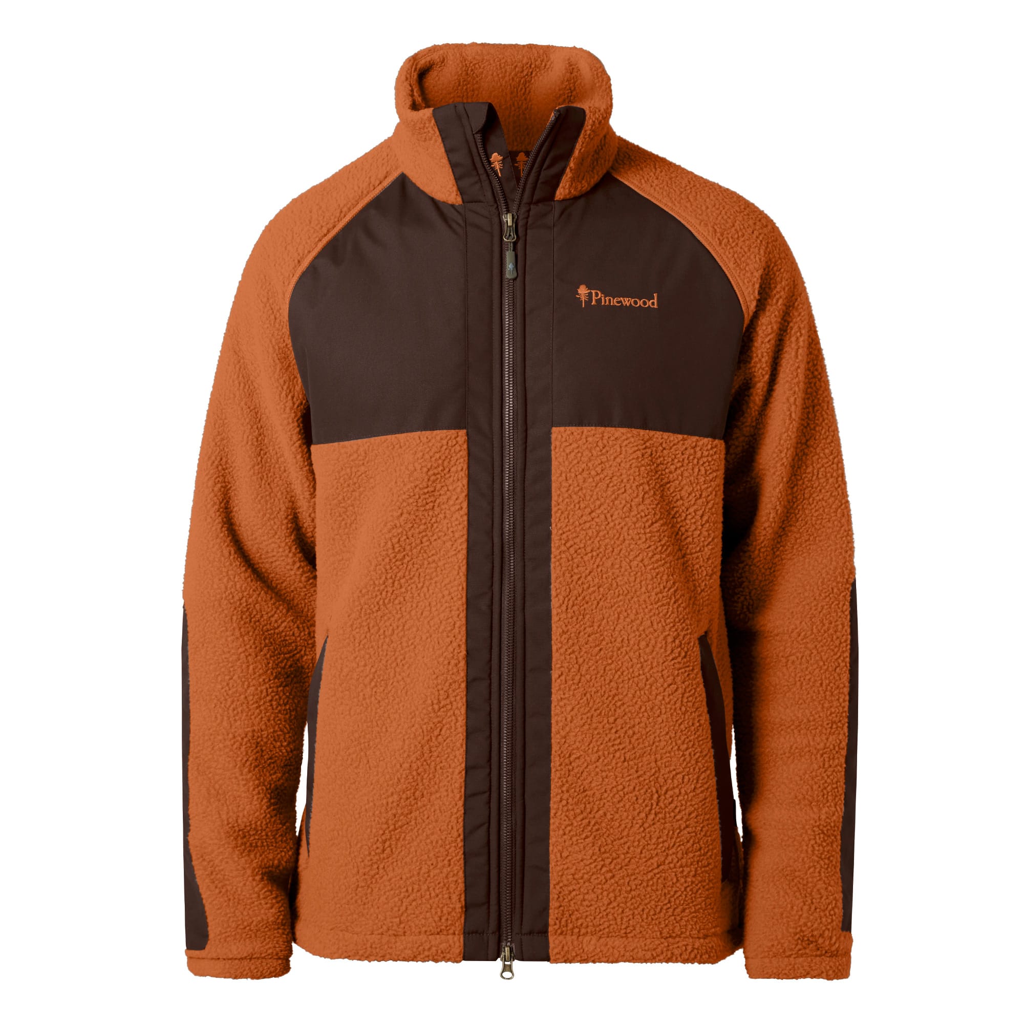 Pile Fleece Jacket - Orange Clay