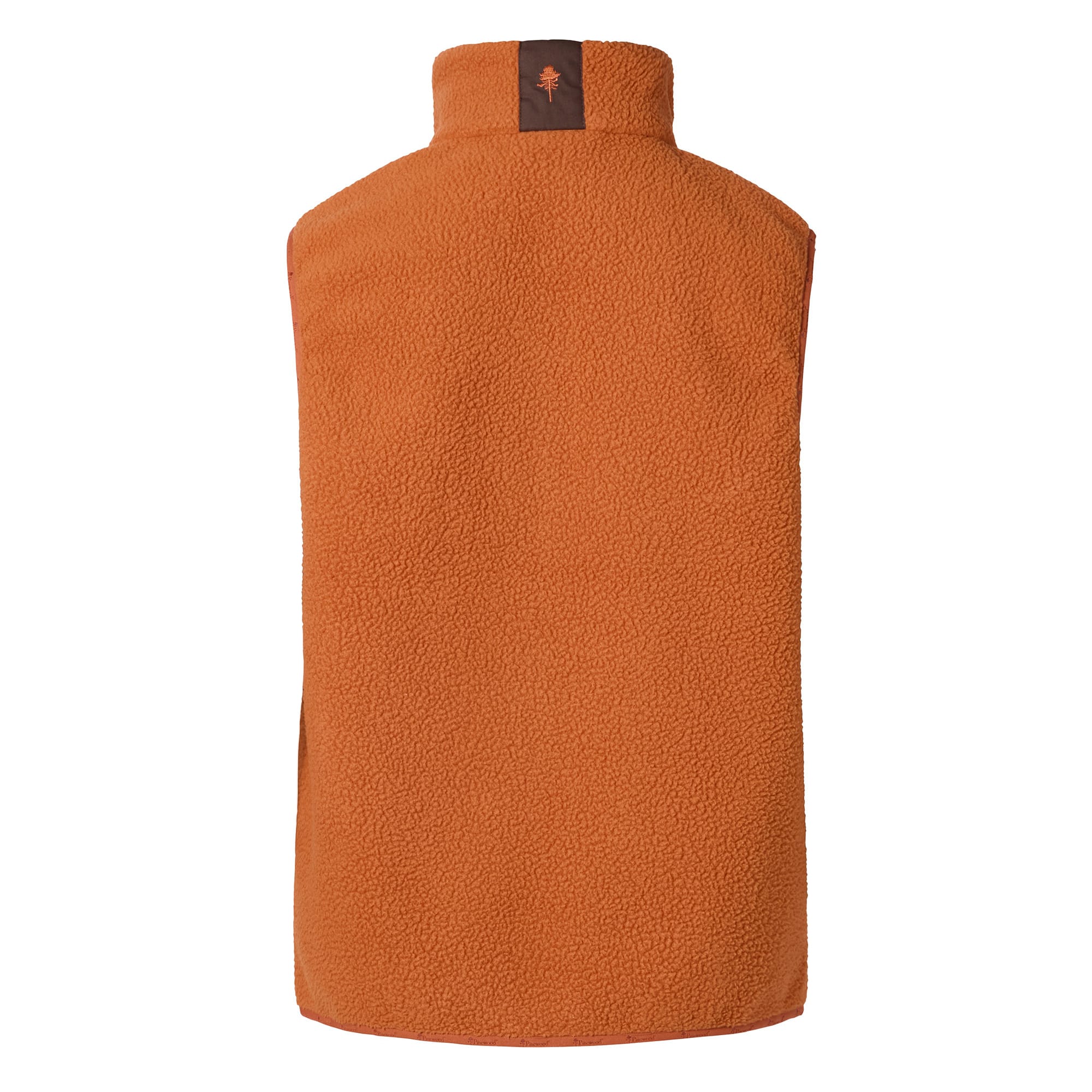 Pile Fleece Vest - Orange Clay