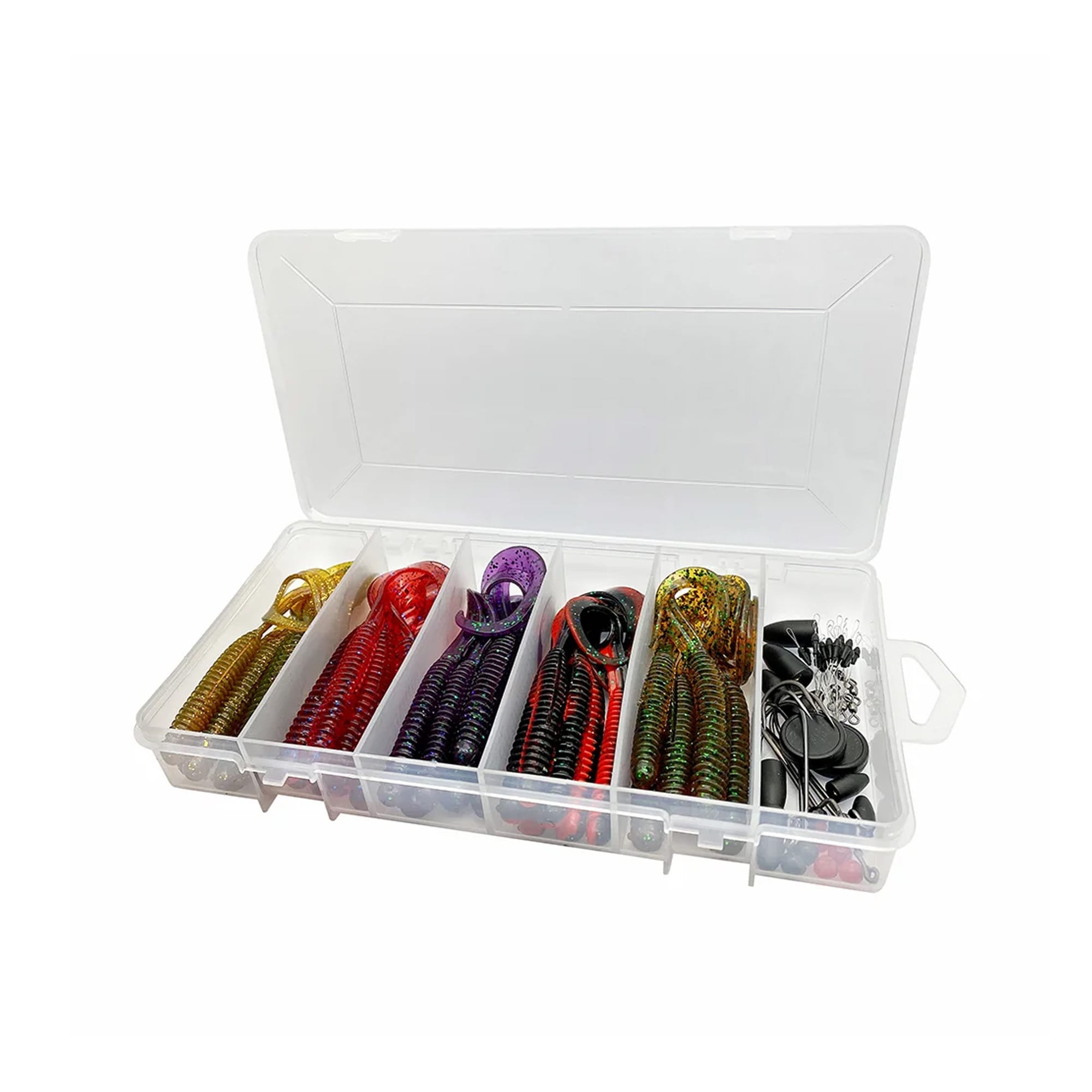 Rib Worm Kit - Sortiment med gummiagn
