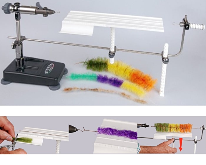 Dubbing Brush Device
