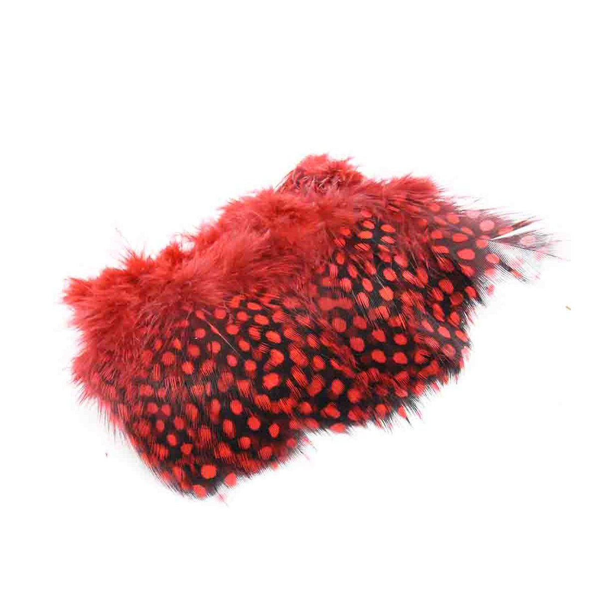 Strung Guinea Feathers - Perlehøne Hackler