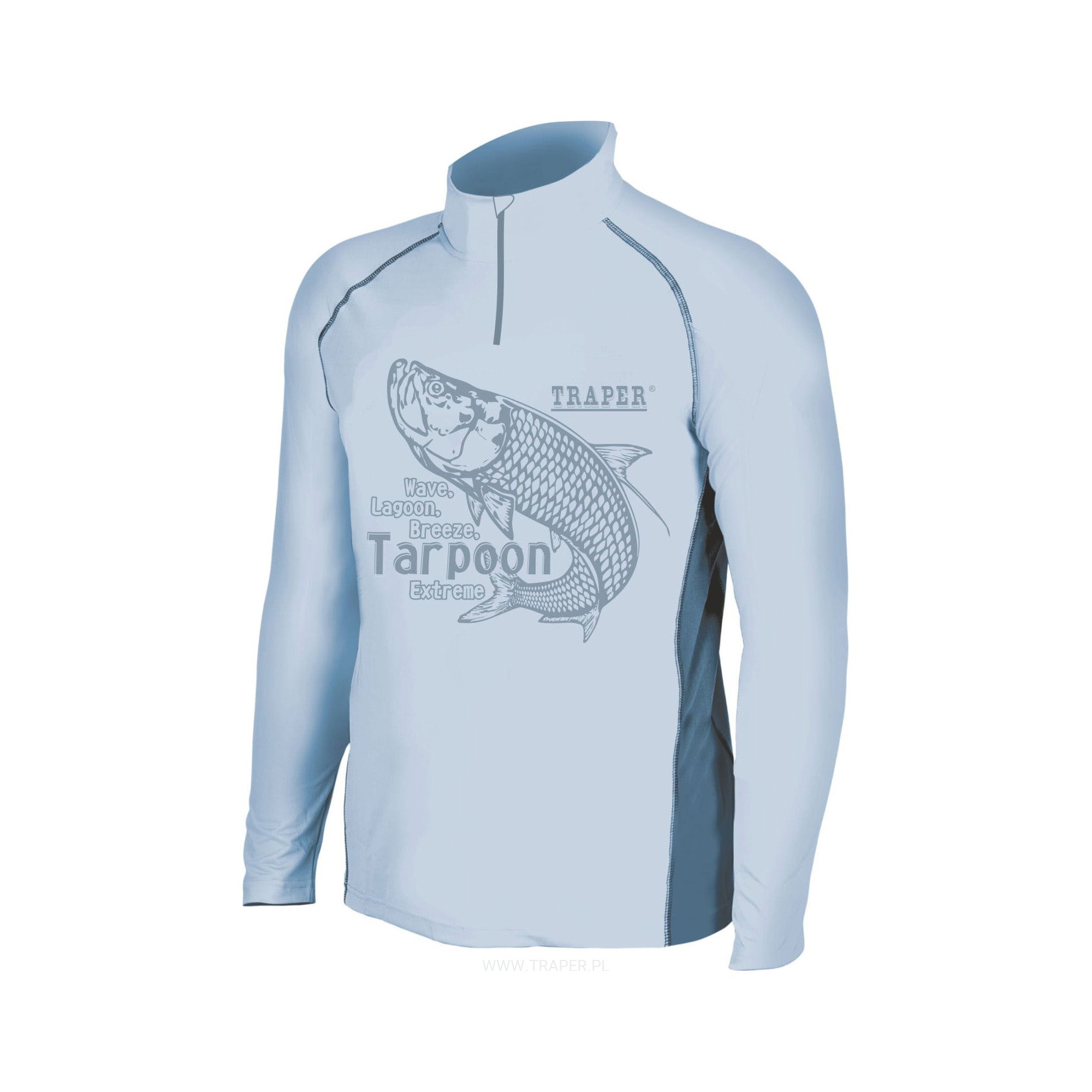 Sweat Shirt Florida Tarpon - Light Blue