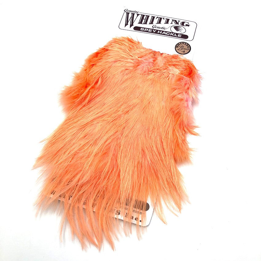 Spey Hackle Rooster Saddles - Bronze Grade