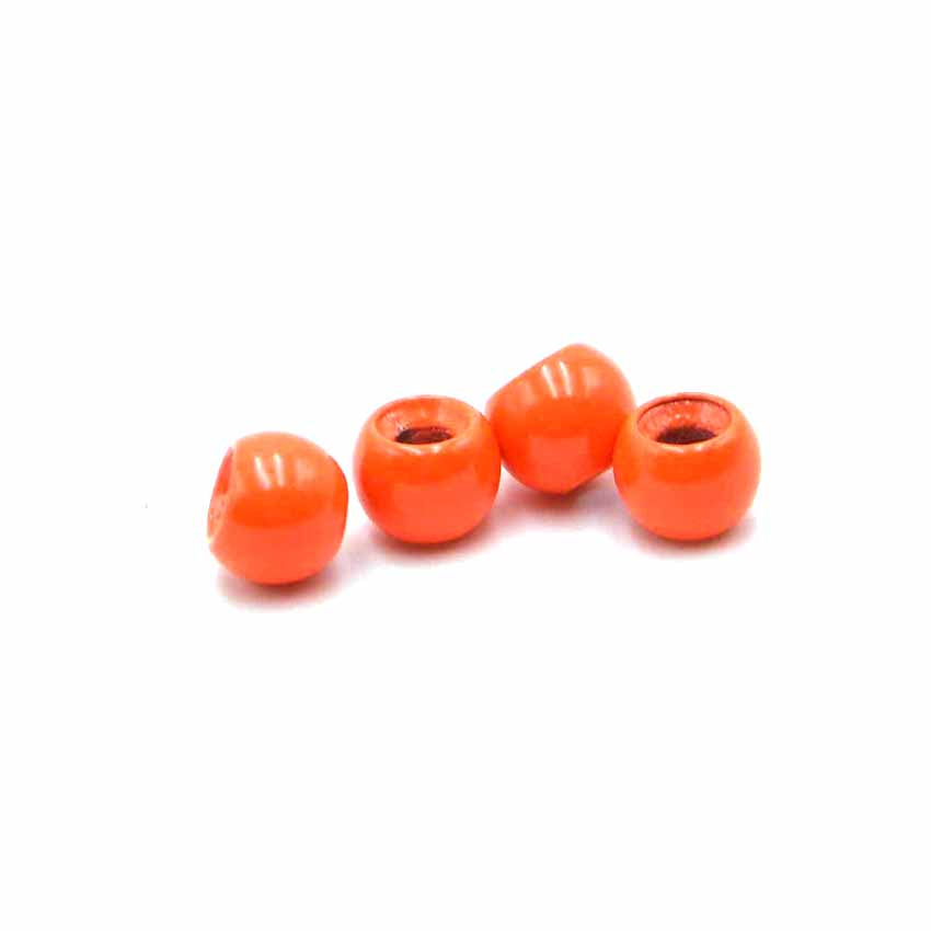 Hot Colour Brass Beads - Fluorescerende Nymfe Kugler