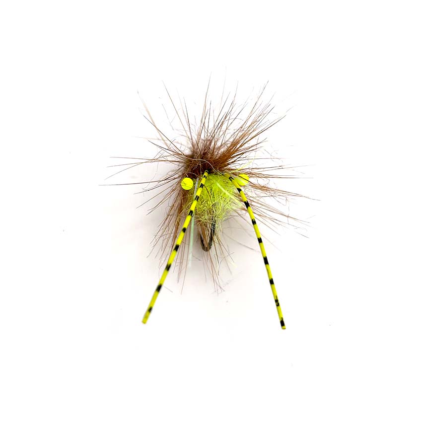 Høtyven Brun/yellow – Luksus Kystflue
