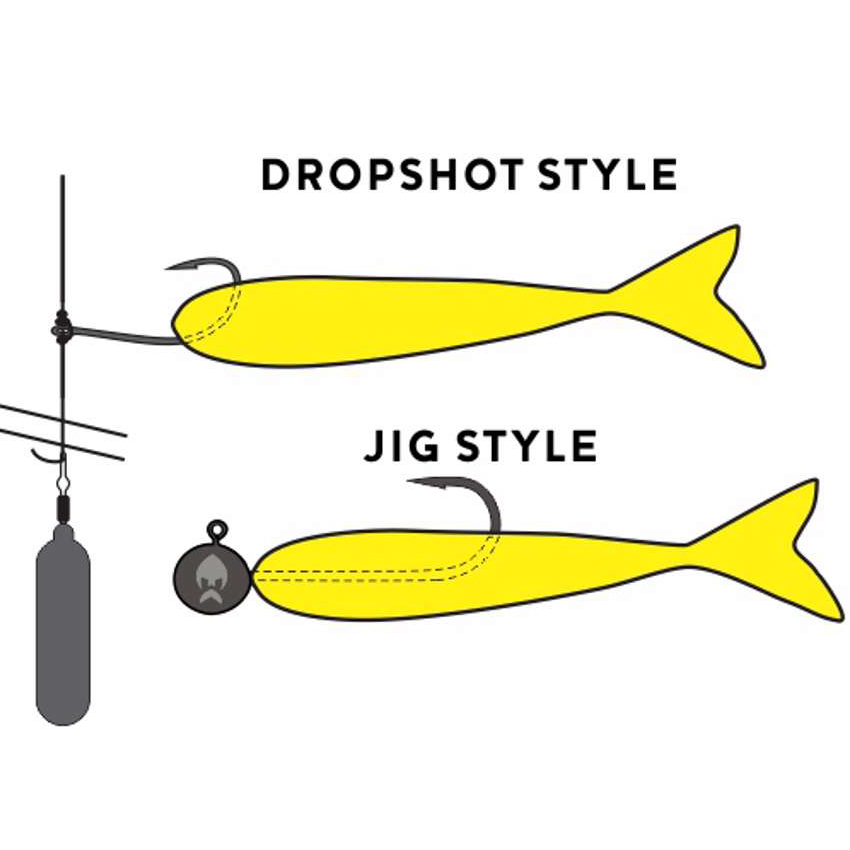 Megateez V-tail 8 Stk.