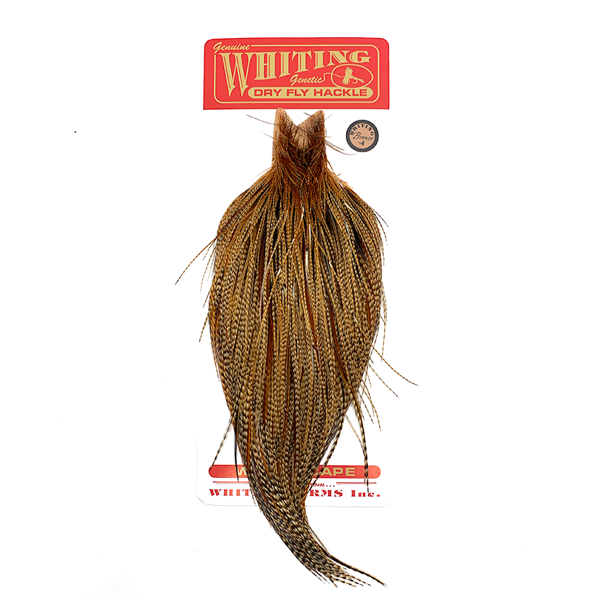 Cape - Bronze Dry Fly Hackle
