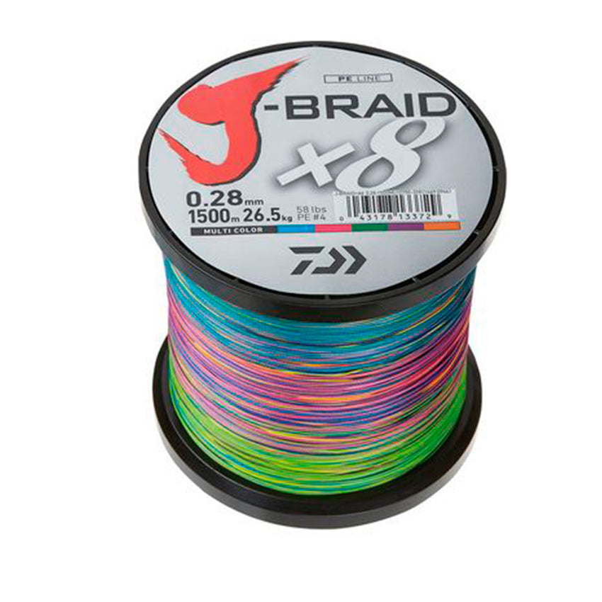 J-braid X8-trådet Fletline - Pr Påspolet Meter