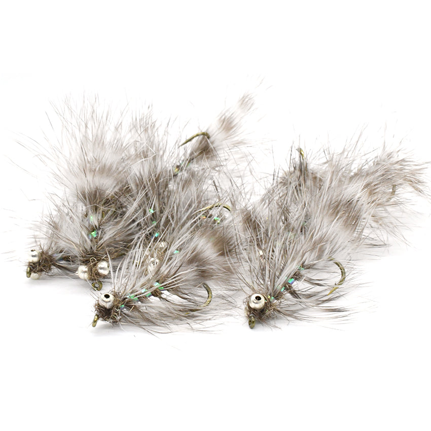 Barred Strung Neck Hackle - Grizzly Hane Hackler