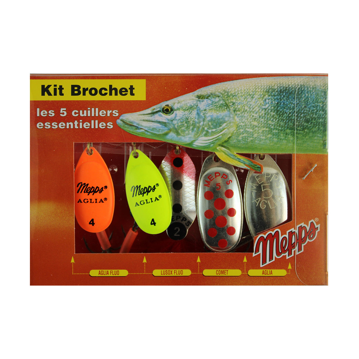 5 stk Meppe Gedde Kit