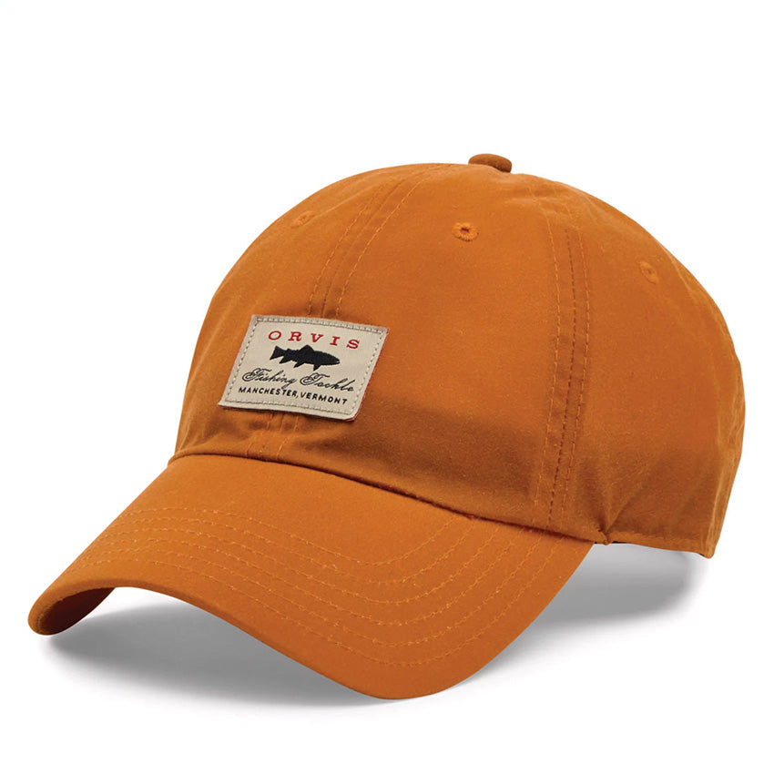 Vintage Waxed Cap Burnt Orange