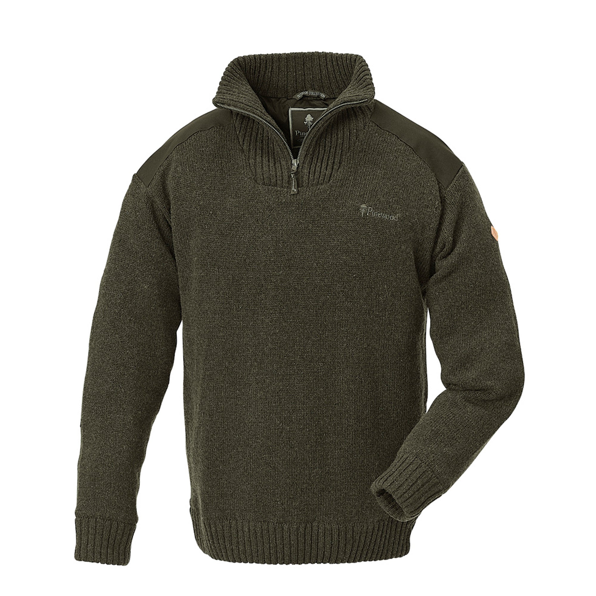 Pinewood Hurricane Sweater Green