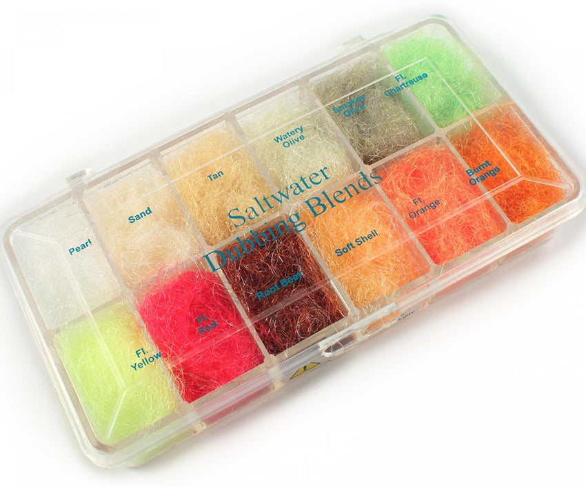 Saltwater Dubbing Sortiment