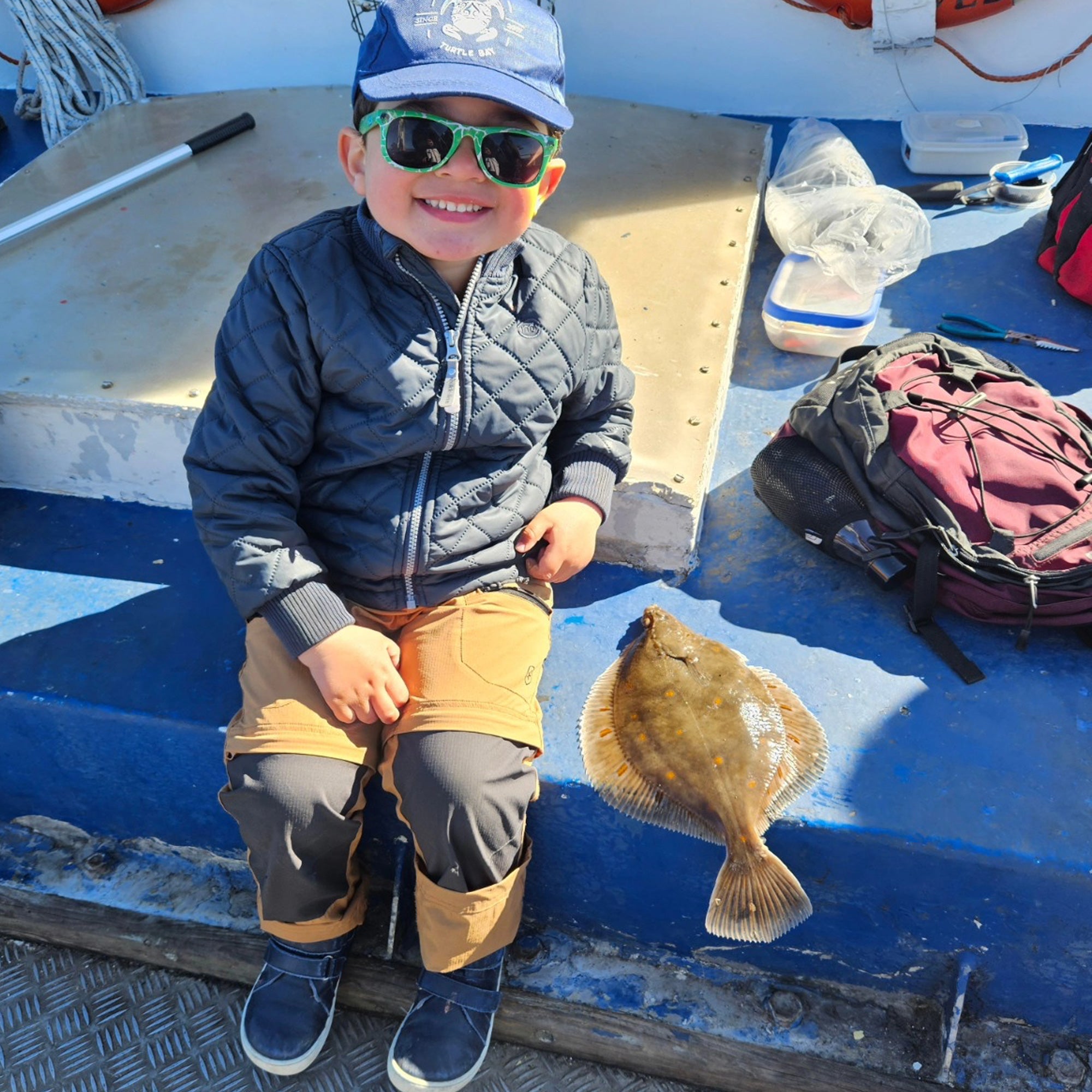 Fladfisketur i efterårsferien for børn og voksne