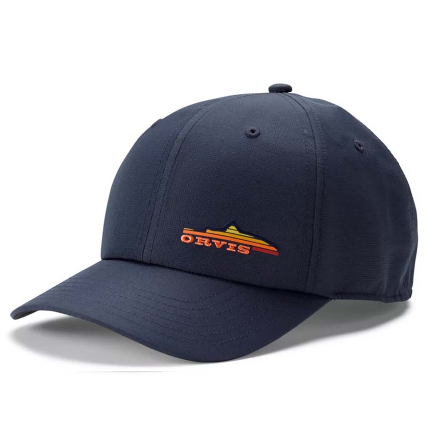 Trout Rising Tech Ball Cap Blå