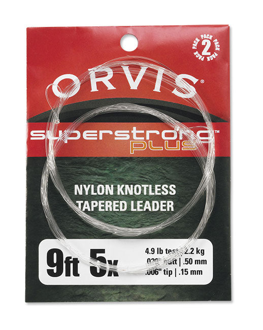 Orvis Super Strong - Taperede nylon forfang - 2 stk.
