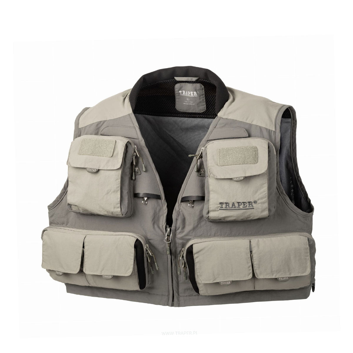 Dakota Fiskevest Olive Grey