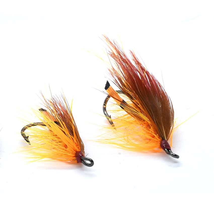 Guldfasan Hoved - Tippet & Topping