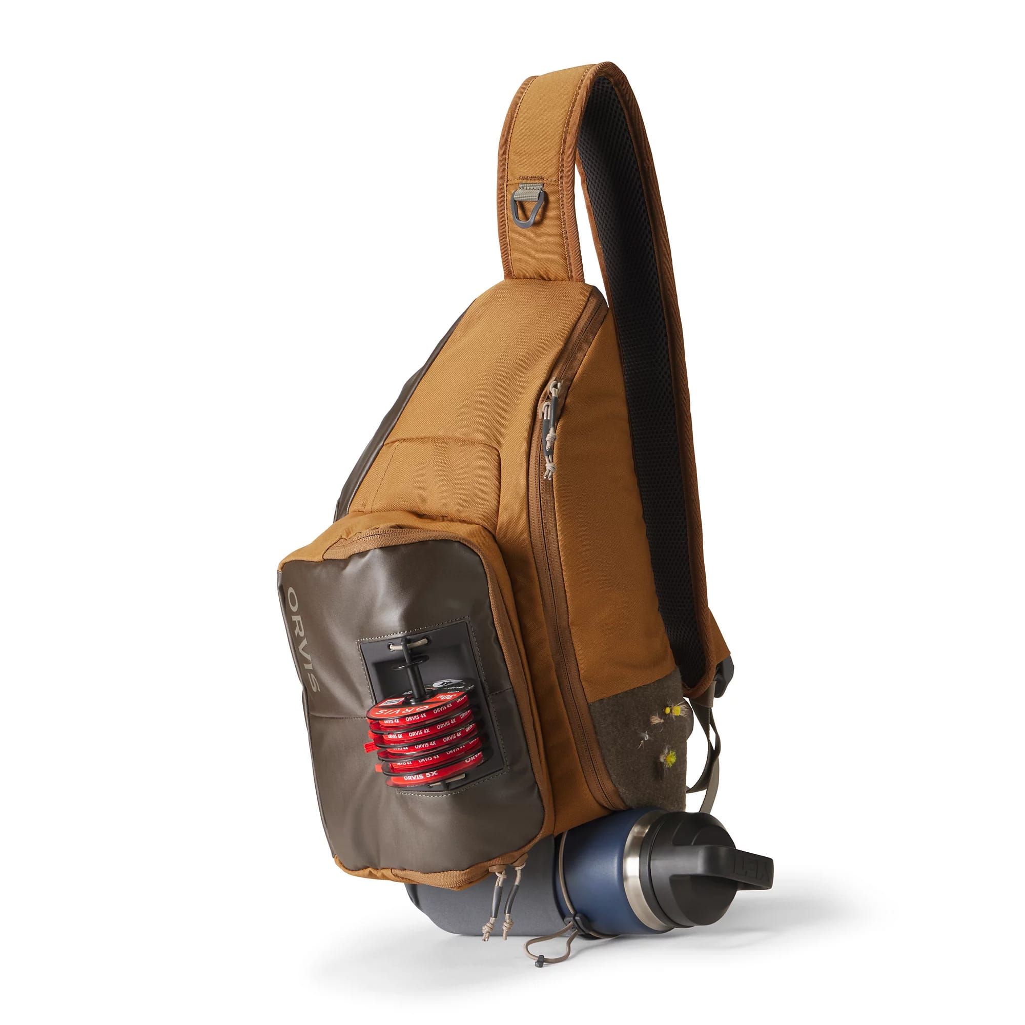 Angler's Sling Pack - Dark Vicuna