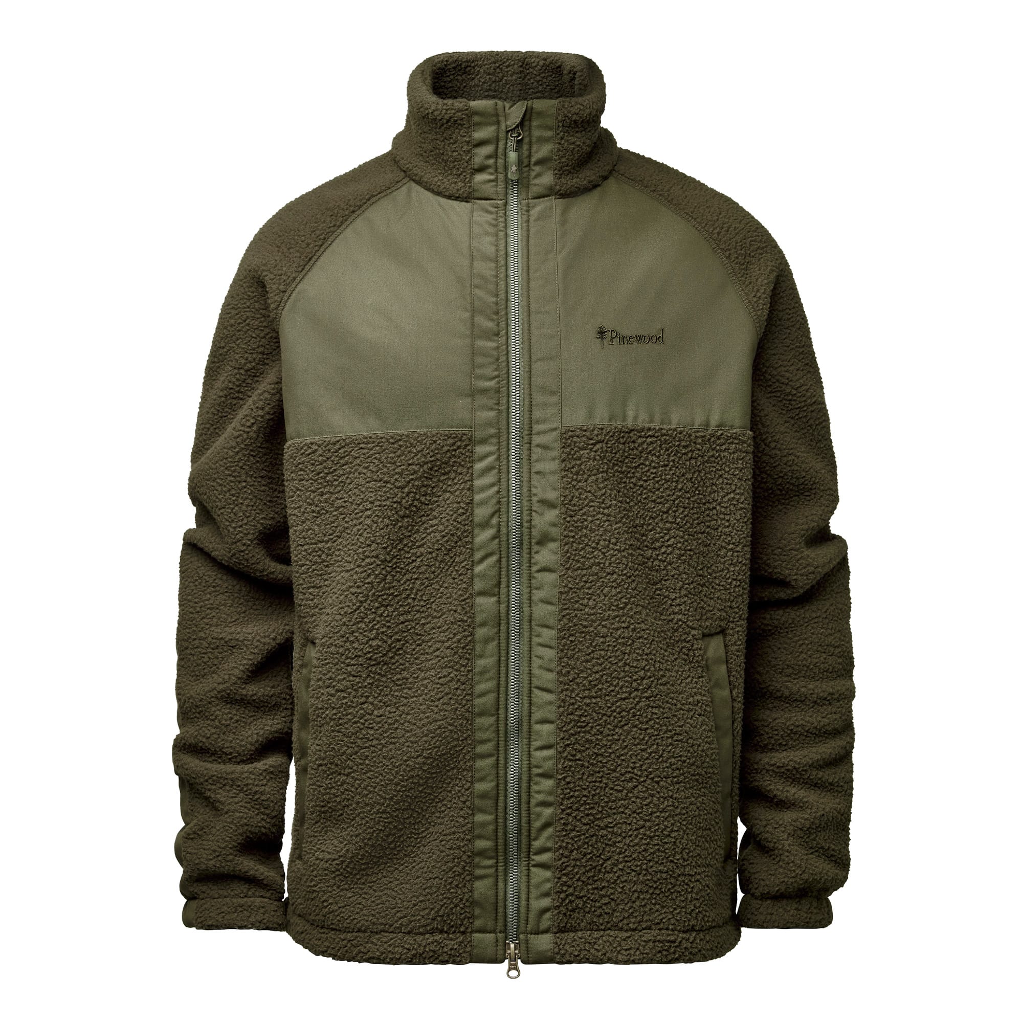 Pile Fleece Jacket - Moss Green