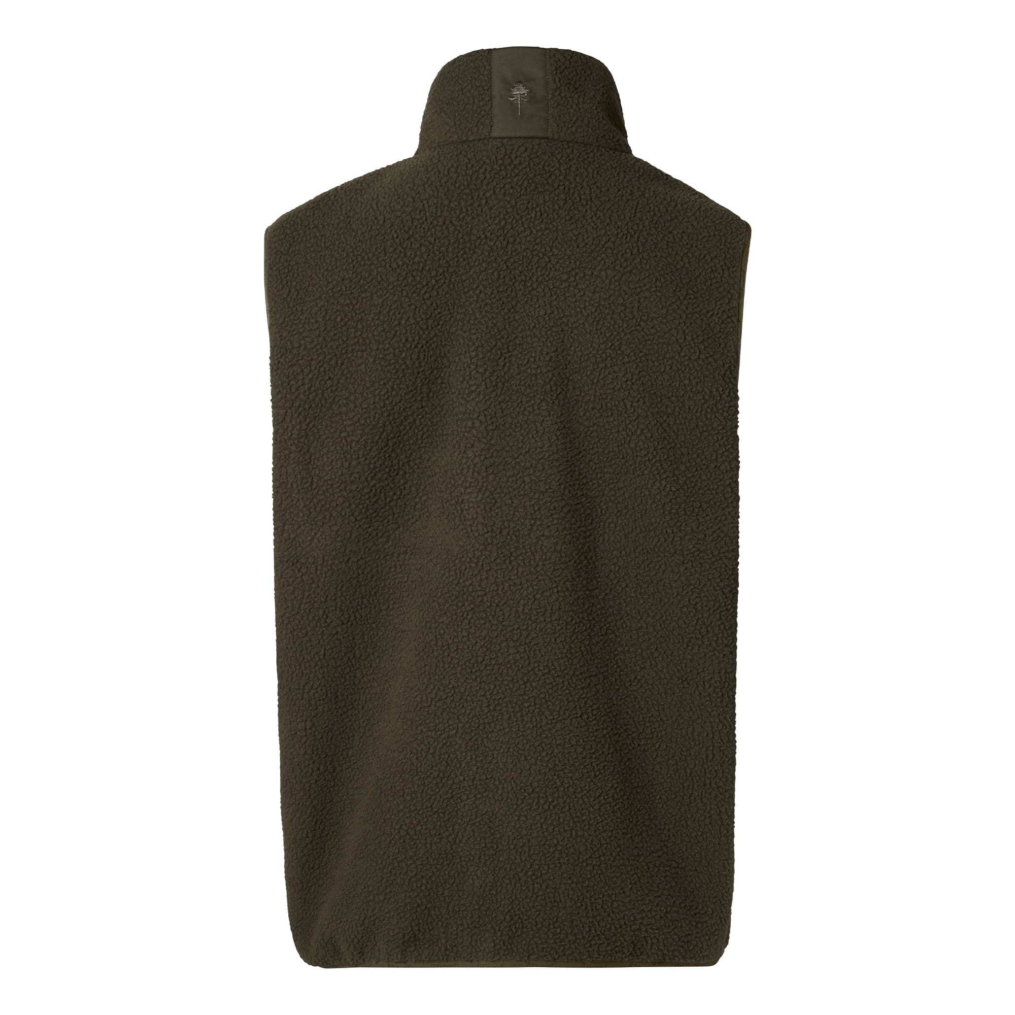 Pile Fleece Vest - Moss Green