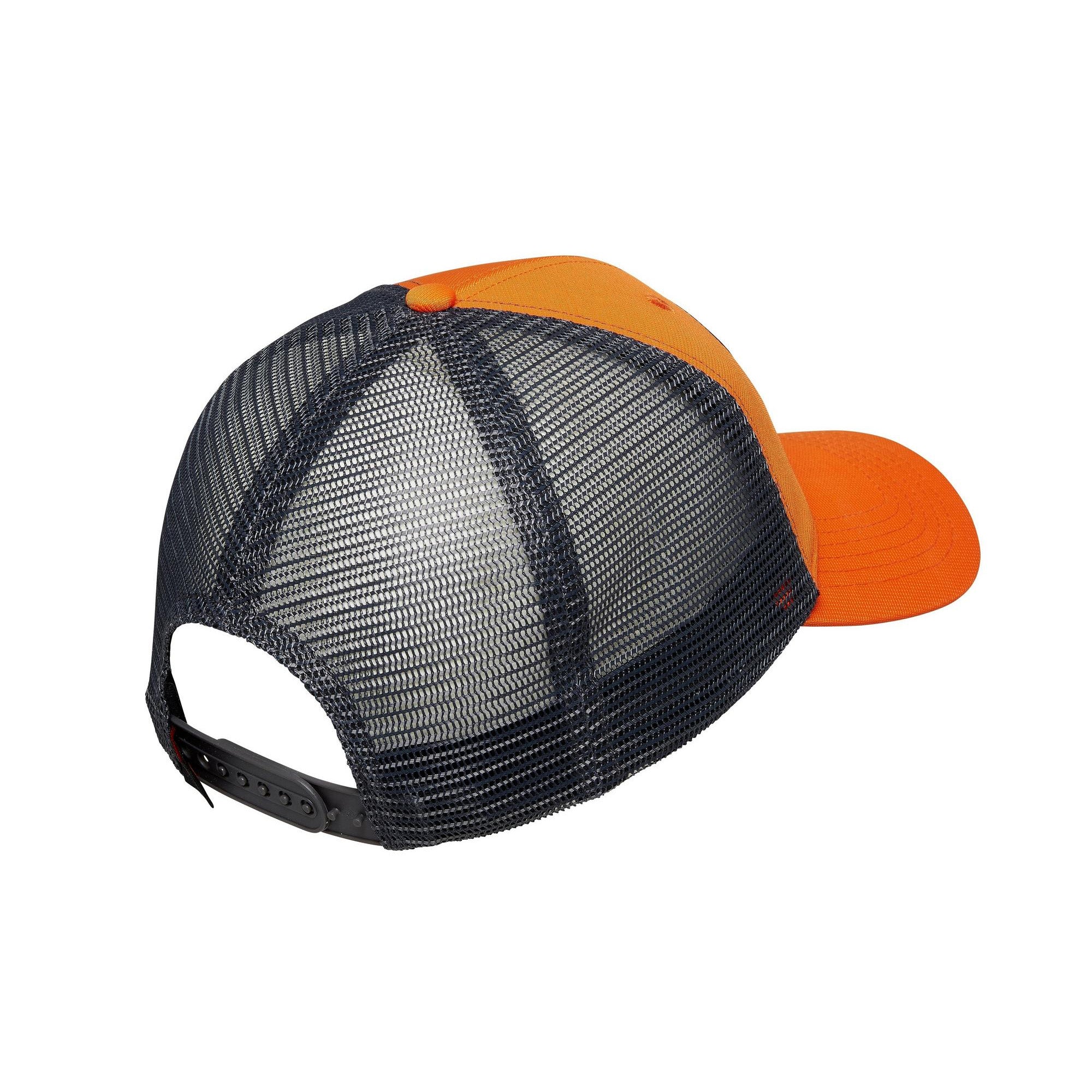 Badge Trucker Cap Orange