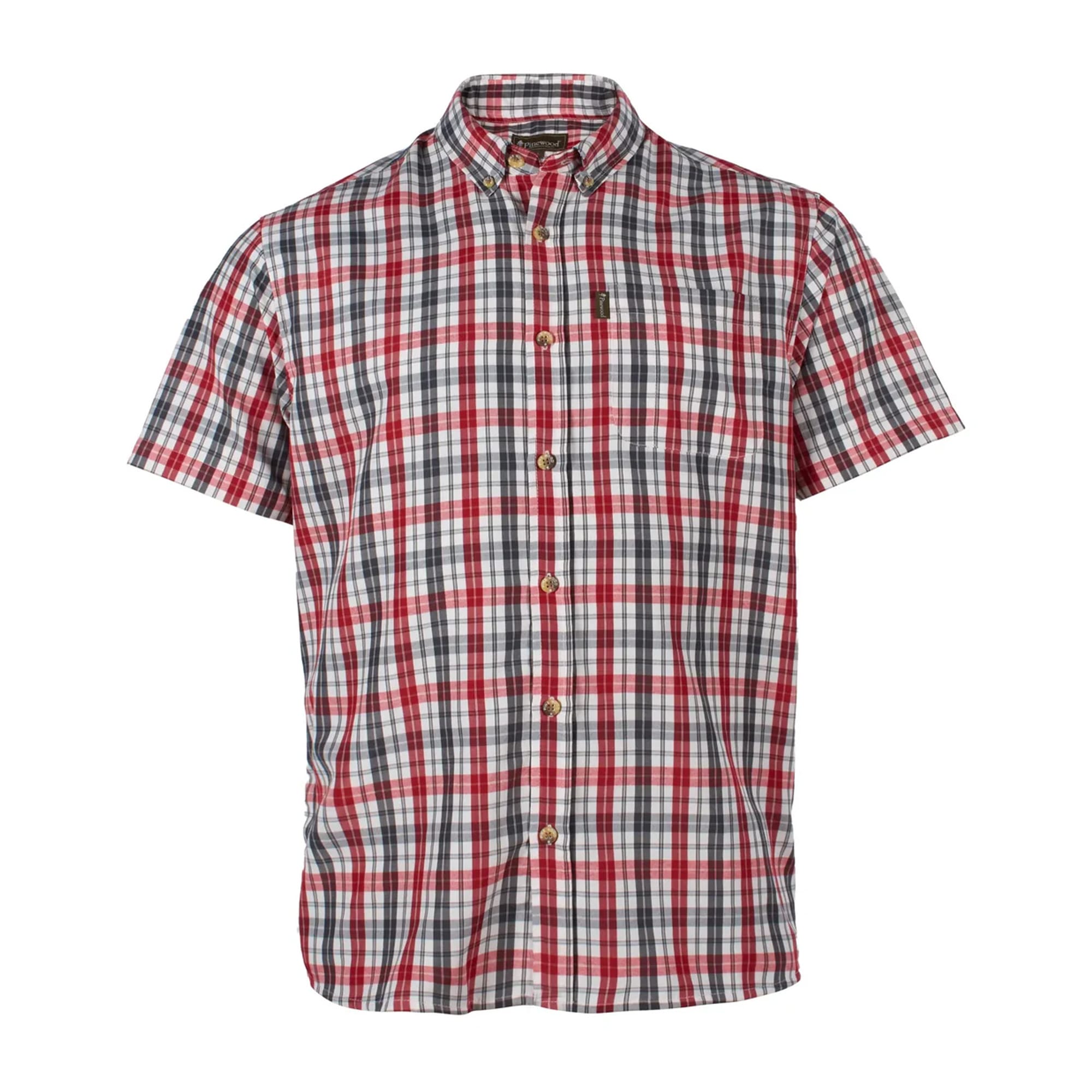 Summer Shirt - Grå/Rød