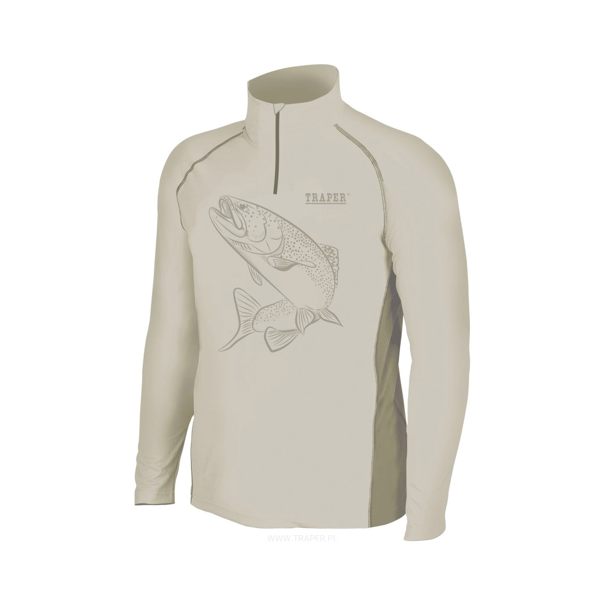 Sweat Shirt Florida Trout - Light Olive