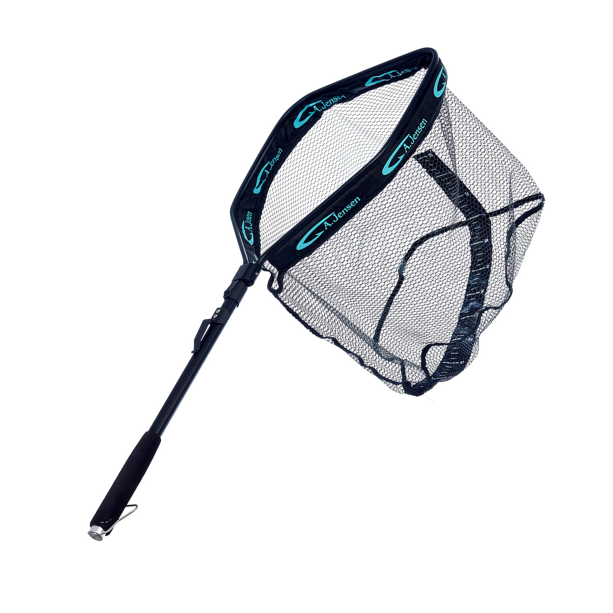 Flydende foldbart fangstnet med vægt