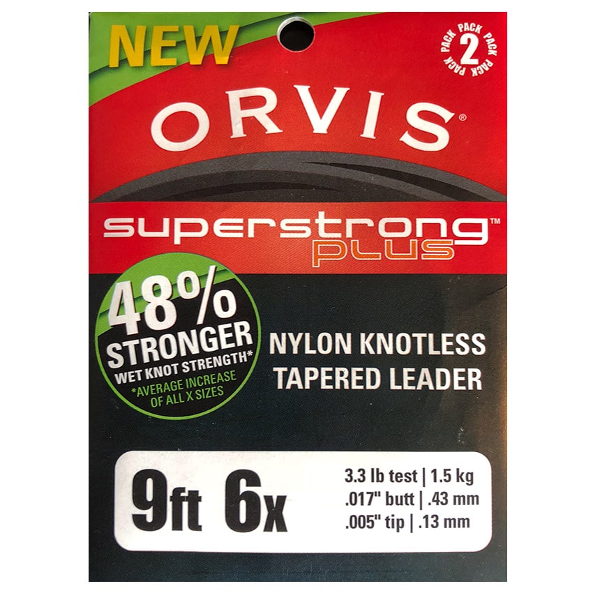 Superstrong - Taperede Nylon Forfang - 2 Stk.