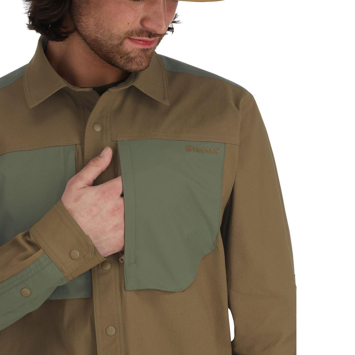 Confluence Shirt Driftwood/Loden