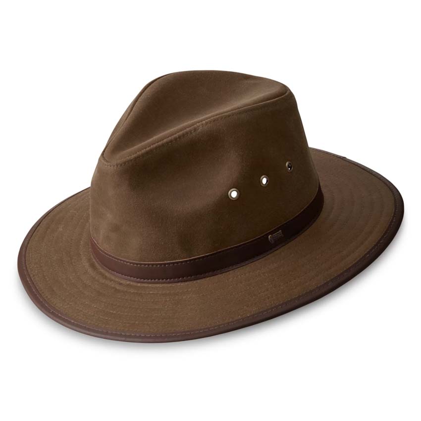 Oilcloth Hat - Tan