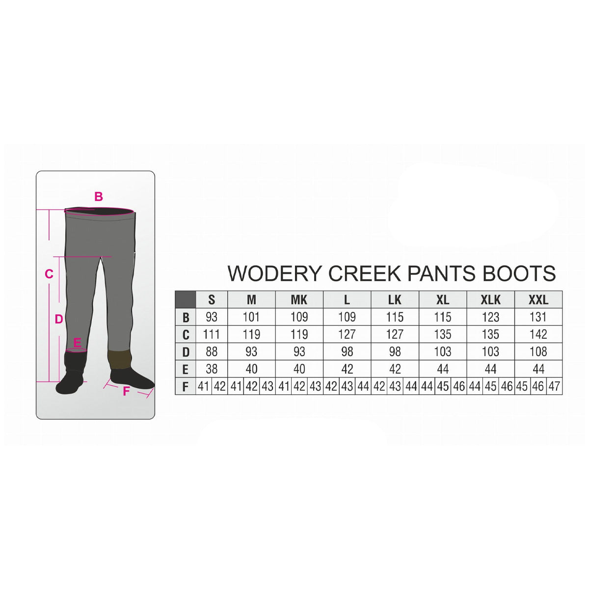 Creek Boots Waist Waders